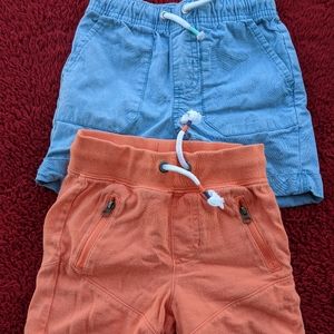 2 Pair of Cat and Jack shorts